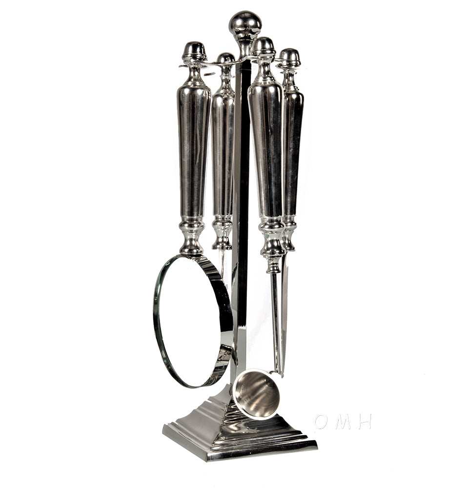 Magnifying Glassletter Openerbottle Openerand A Candle Snuffer Functional Decor - Homeroots - Flyclothing LLC