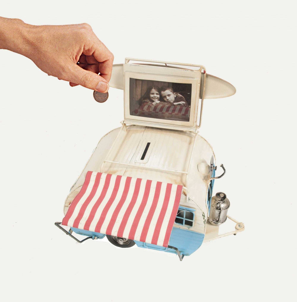 Piggy Bank And Picture Frame Camper Trailer Model - Homeroots - Flyclothing LLC