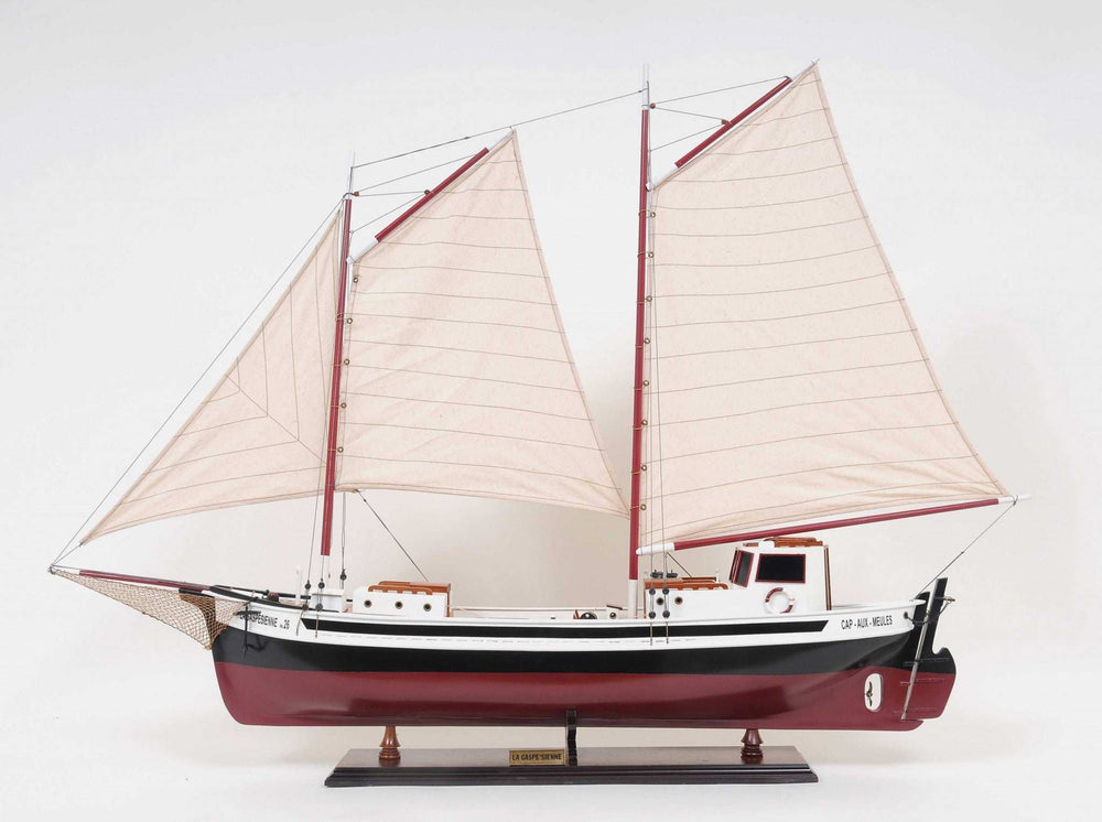 Sailboat Model With Solid Wood Base - Homeroots - Flyclothing LLC