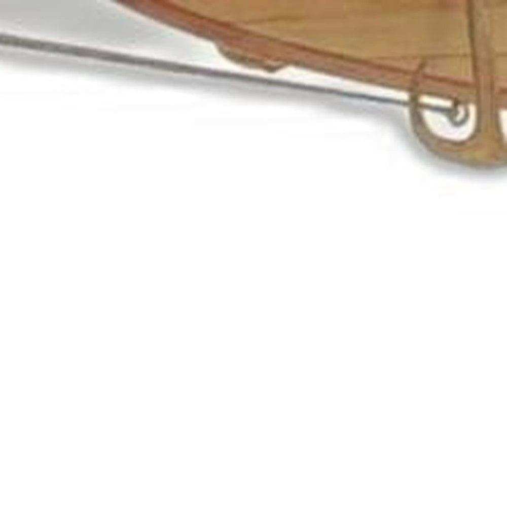 Bluenose Model In Light Brown Finish - Homeroots - Flyclothing LLC