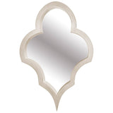 34" Natural Novelty Framed Accent Mirror - Homeroots - Flyclothing LLC