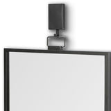 44" Gunmetal Metal Framed Accent Mirror - Homeroots - Flyclothing LLC