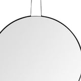 26" Black Wood Mirror - Homeroots - Flyclothing LLC