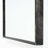 Black Arch Full Length Hanging Metal Mirror - Homeroots - Flyclothing LLC