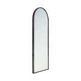 Black Arch Full Length Hanging Metal Mirror - Homeroots - Flyclothing LLC