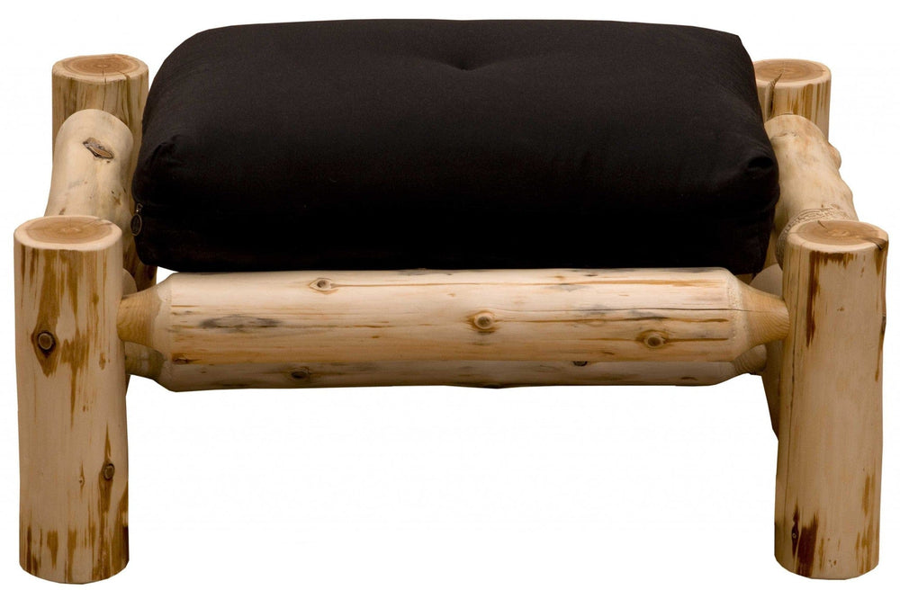 40" Sofa With Ottoman With Natural Legs - Homeroots - Flyclothing LLC