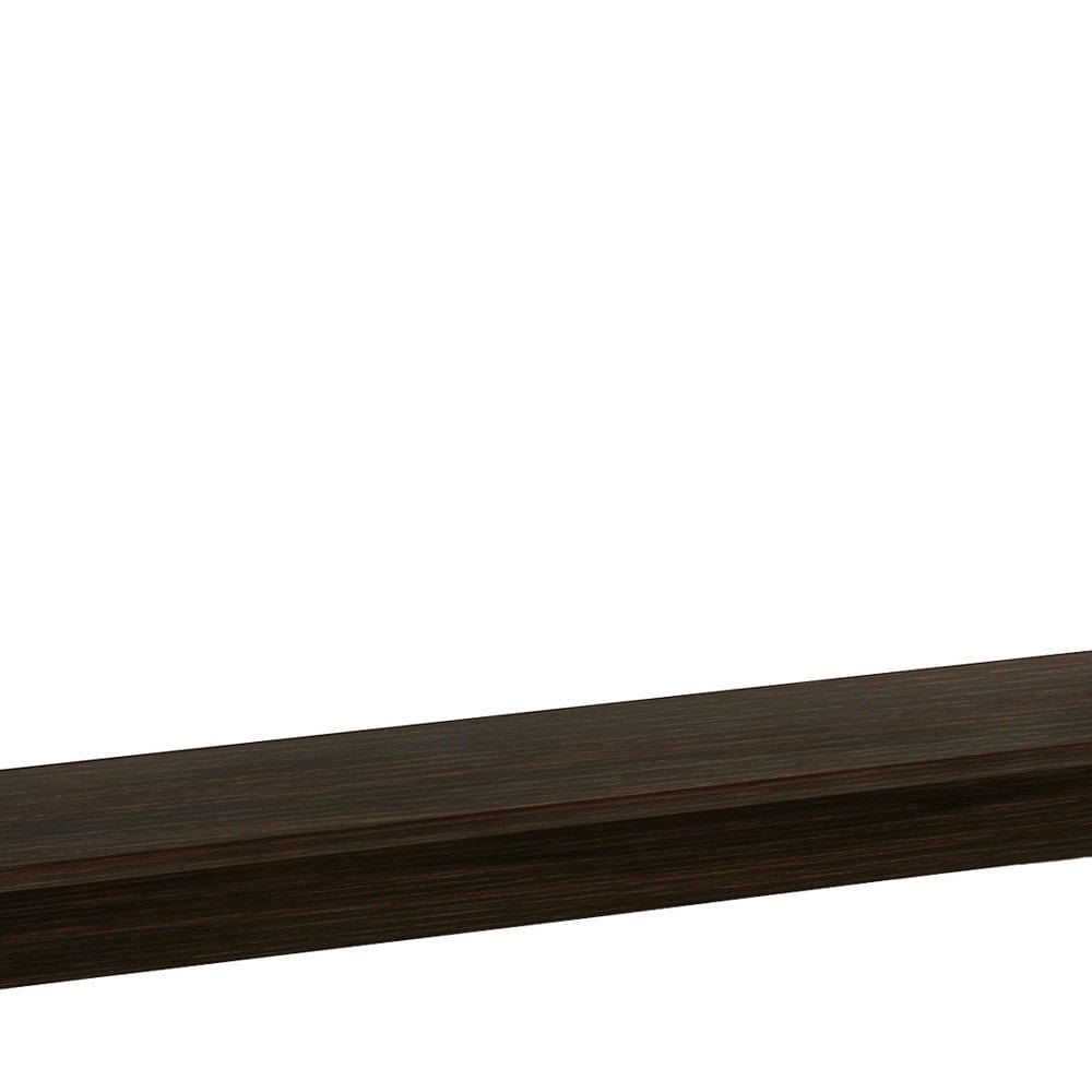 47" Espresso Console Table With Storage - Homeroots - Flyclothing LLC