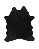 5' X 7' Black Faux Cowhide Area Rug - Homeroots - Flyclothing LLC