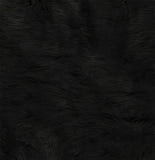 5' X 7' Black Faux Cowhide Area Rug - Homeroots - Flyclothing LLC