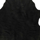 5' X 7' Black Faux Cowhide Area Rug - Homeroots - Flyclothing LLC