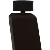 Contemporary Teak Shower Bench With Handles In Dark Brown - Homeroots - Flyclothing LLC