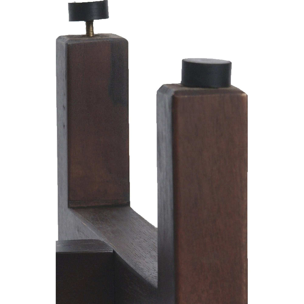 Compact Rectangular Teak Lattice Pattern Shower Or Outdoor Bench In Brown Finish - Homeroots - Flyclothing LLC