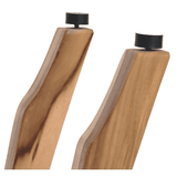 Contemporary Teak Shower Stool Or Bench In Natural Finish - Homeroots - Flyclothing LLC