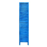 3 Panel Light Blue Shutter Screen Room Divider - Homeroots - Flyclothing LLC