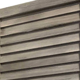 3 Panel Grey Shutter Screen Room Divider - Homeroots - Flyclothing LLC