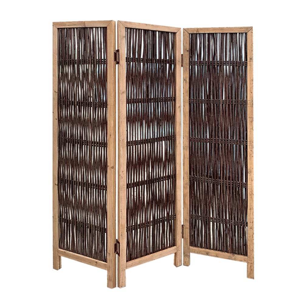 3 Panel Kirkwood Room Divider With Interconnecting Branches Design - Homeroots - Flyclothing LLC