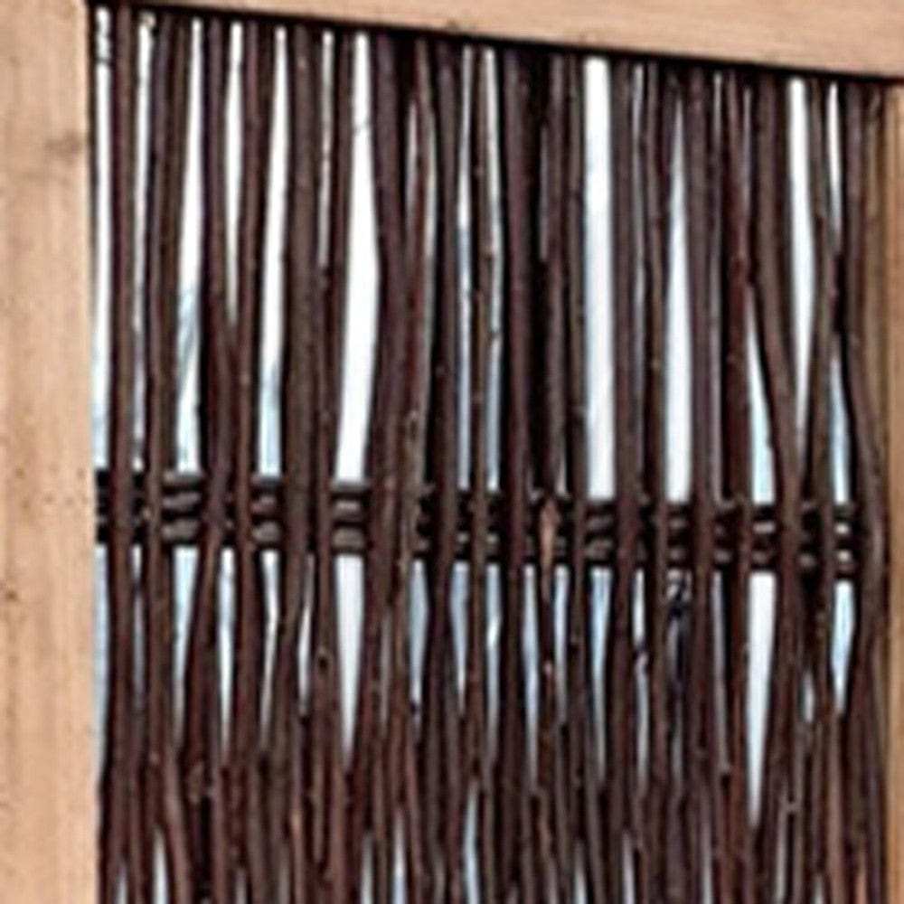 3 Panel Kirkwood Room Divider With Interconnecting Branches Design - Homeroots - Flyclothing LLC
