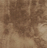 Luxe Faux Rabbit Fur Rectangular Rug 3' X 5' - Taupe - Homeroots - Flyclothing LLC