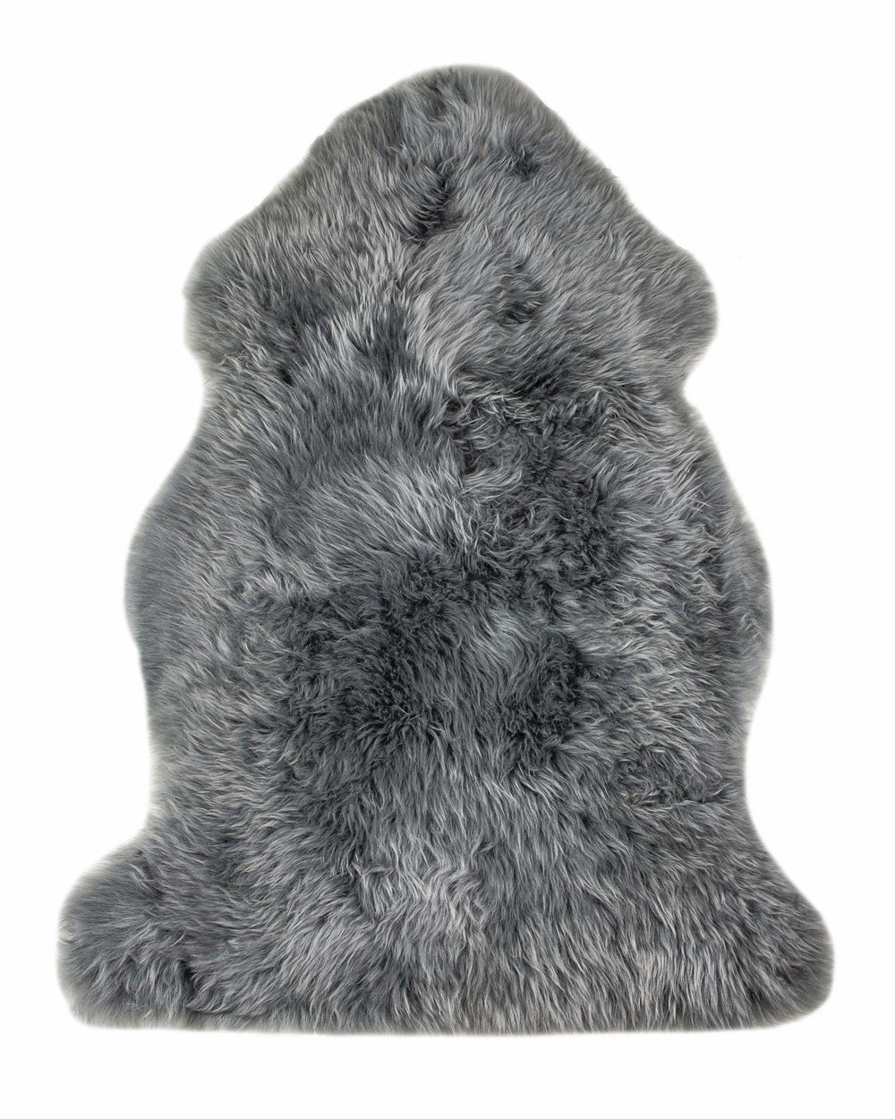 2' X 3' Warm Gray New Zealand Natural Sheepskin Rug - Homeroots - Flyclothing LLC