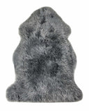 2' X 3' Warm Gray New Zealand Natural Sheepskin Rug - Homeroots - Flyclothing LLC
