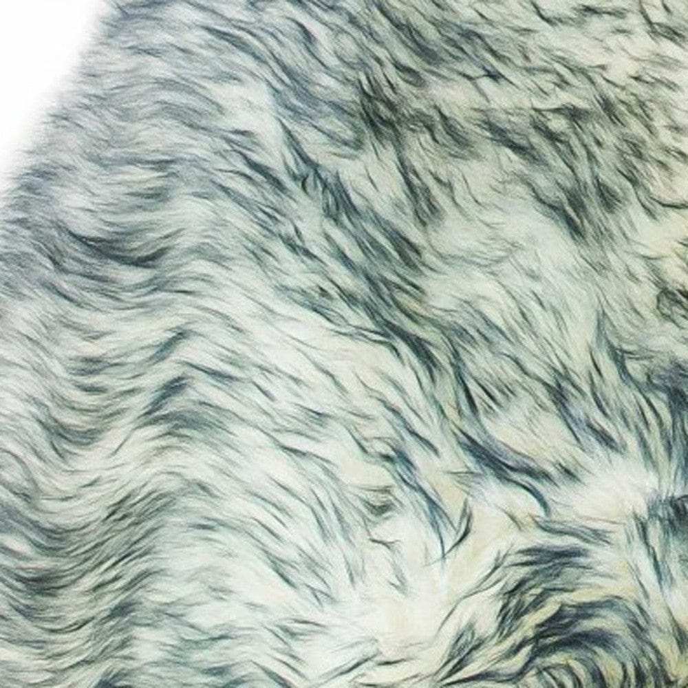 2' X 3' Gray Mist New Zealand Natural Sheepskin Rug - Homeroots - Flyclothing LLC