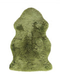 Sage Green New Zealand Natural Sheepskin Rug - Homeroots - Flyclothing LLC
