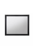 35" Black Accent Mirror - Homeroots - Flyclothing LLC