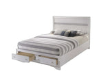Standard Bed Upholstered With Headboard - Homeroots - Flyclothing LLC