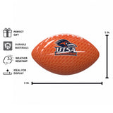 Texas - San Antonio Carbon Fiber Mini Size Glossy Football - Logo Brands - Flyclothing LLC