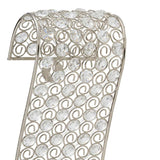 Gold And Faux Crystal Swirling Wall Sconce - Homeroots - Flyclothing LLC