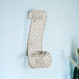 Gold And Faux Crystal Swirling Wall Sconce - Homeroots - Flyclothing LLC