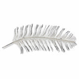 Black And Silver Metal Peacock Feather Wall Decor - Homeroots - Flyclothing LLC