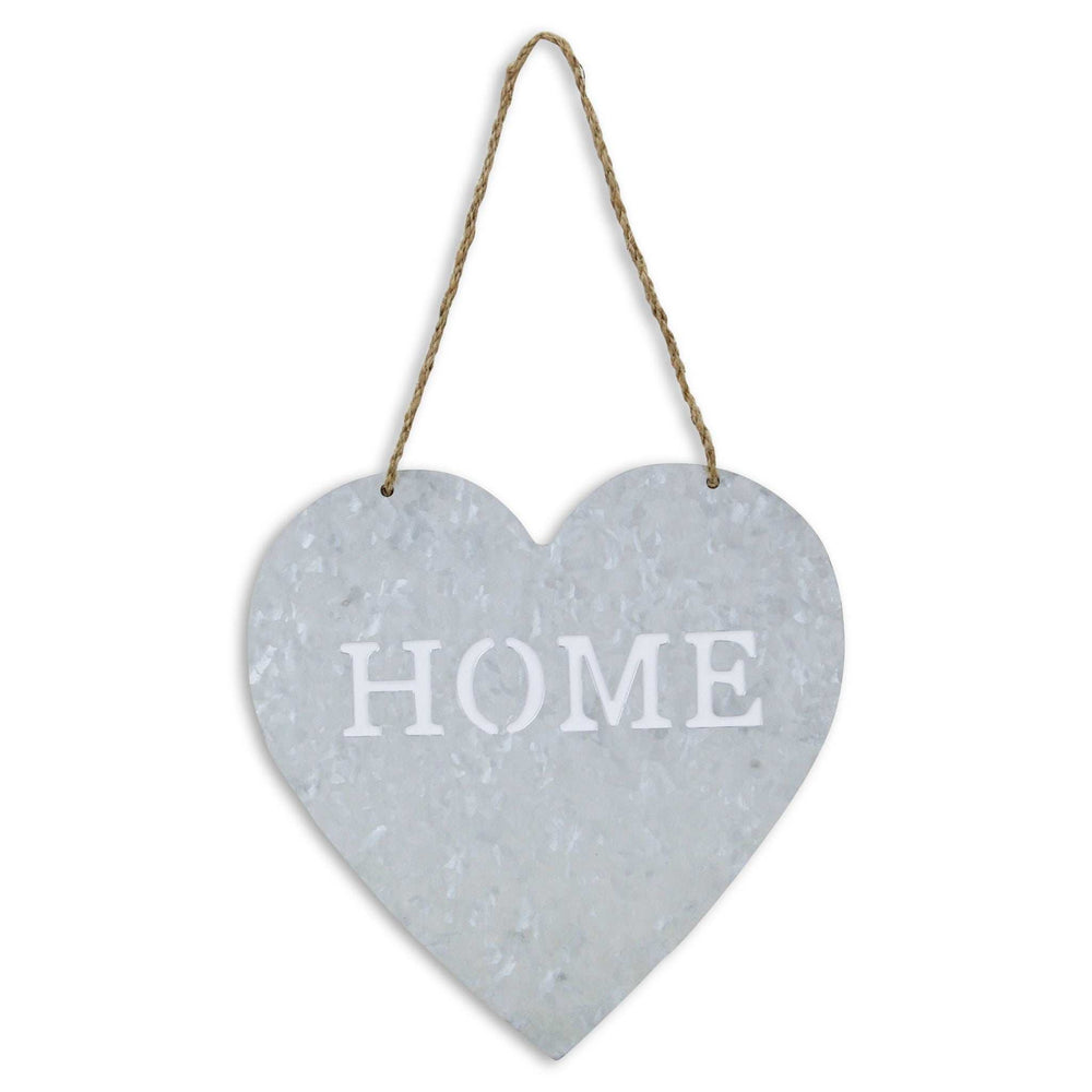 Home Gray Galvanized Cut Out Metal Wall Decor - Homeroots - Flyclothing LLC