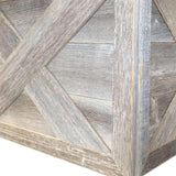 23" Thick Weathered Gray Christmas Tree Collar - Homeroots - Flyclothing LLC