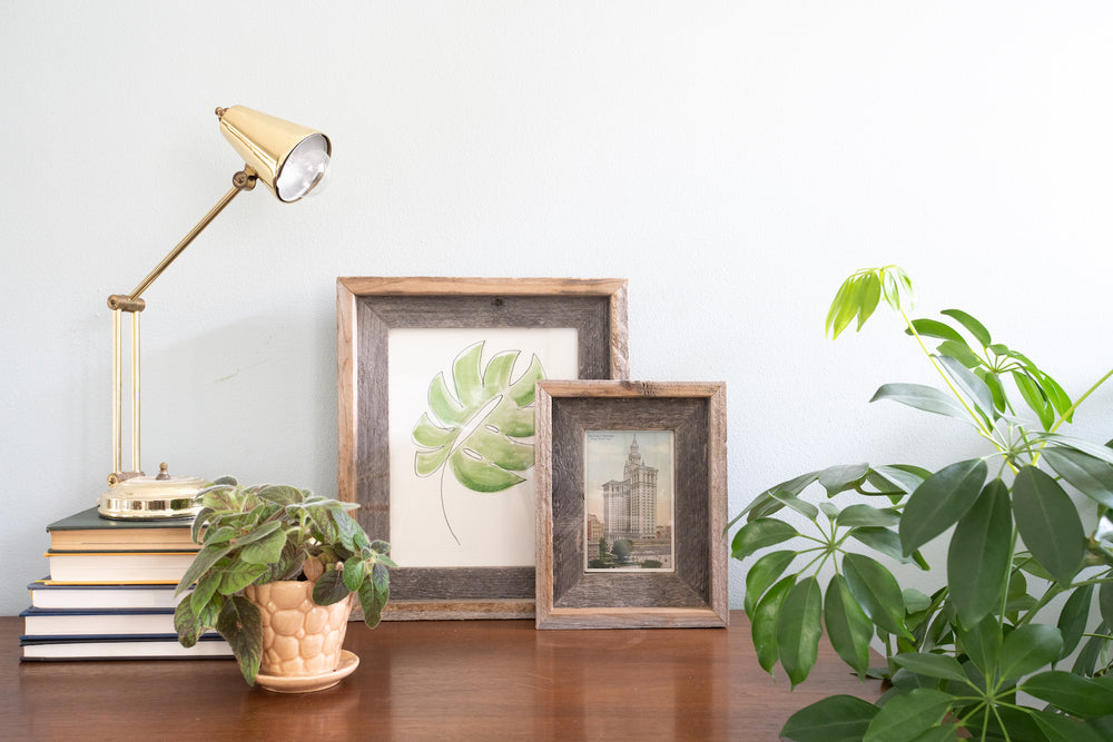 4" X 6" Natural Weathered Gray Picture Frame - Homeroots - Flyclothing LLC