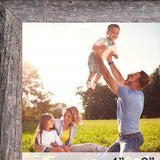 4" X 6" Natural Weathered Gray Picture Frame - Homeroots - Flyclothing LLC