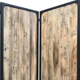 4 Panel Brown Room Divider - Homeroots - Flyclothing LLC