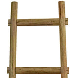 72" X 18"X 2" Brown Decorative Ladder Shelve - Homeroots - Flyclothing LLC