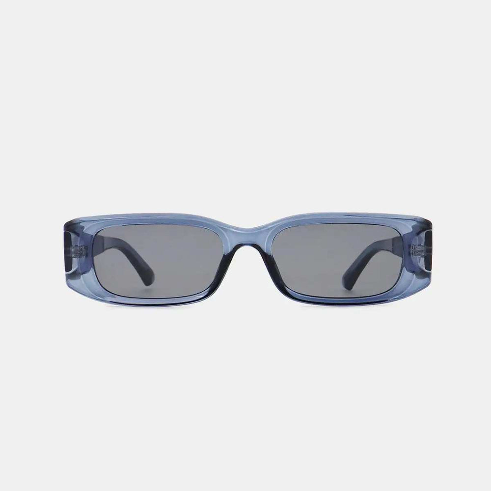 Polycarbonate Frame Rectangle Sunglasses - Trendsi - Flyclothing LLC