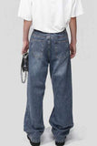 Mid Rise Waist Jeans with Pockets - Trendsi - Flyclothing LLC