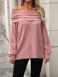 Turtleneck Long Sleeve Sweater - Trendsi - Flyclothing LLC