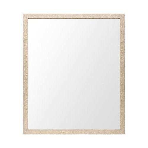 Rectangle Natural Accent Mirror With Matte Finish Frame - Homeroots - Flyclothing LLC