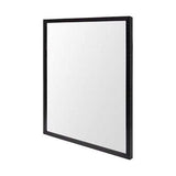Rectangle Espresso Accent Mirror With Lakeside Design - Homeroots - Flyclothing LLC