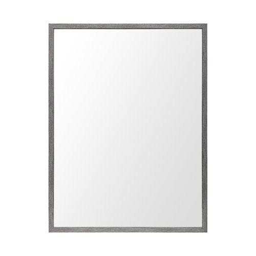 Rectangle Grey Accent Mirror With Driftwood Quality Frame - Homeroots - Flyclothing LLC