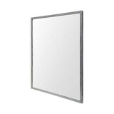Rectangle Grey Accent Mirror With Driftwood Quality Frame - Homeroots - Flyclothing LLC