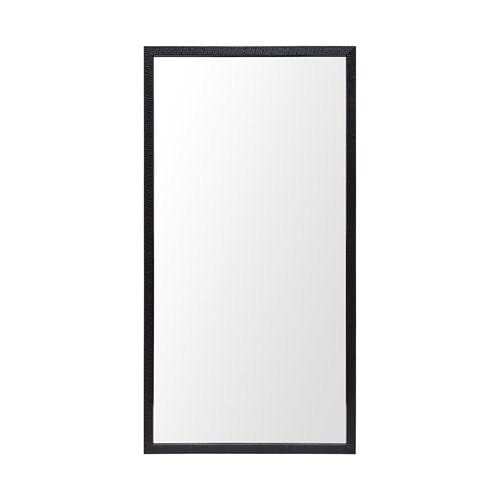 Rectangle Black Accent Mirror With Oxidized Finish Frame - Homeroots - Flyclothing LLC