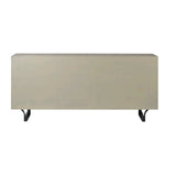 Light Brown And White Solid Mango Wood Finish Sideboard With 9 Drawers - Homeroots - Flyclothing LLC