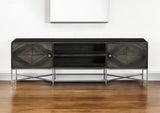 16" Dark Brown Solid Wood Console Table - Homeroots - Flyclothing LLC