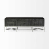 16" Dark Brown Solid Wood Console Table - Homeroots - Flyclothing LLC