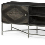 16" Dark Brown Solid Wood Console Table - Homeroots - Flyclothing LLC